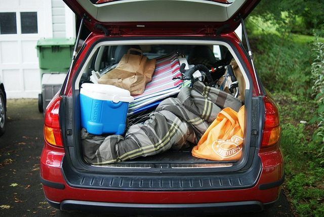 Car Packed for Beach (05-26-14).jpg